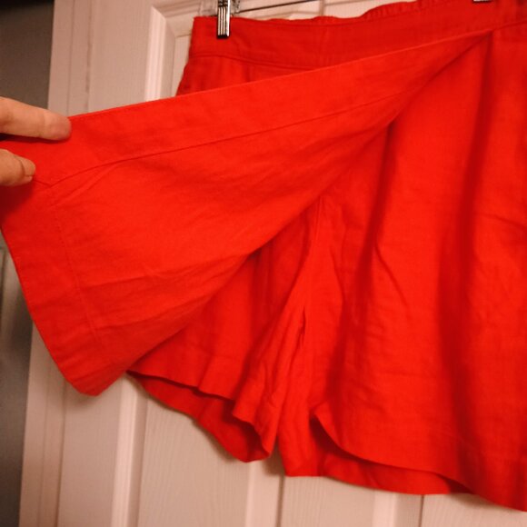 St Johns Bay Skort, Red, Sz 10, Hi Rise, New - Picture 2 of 4
